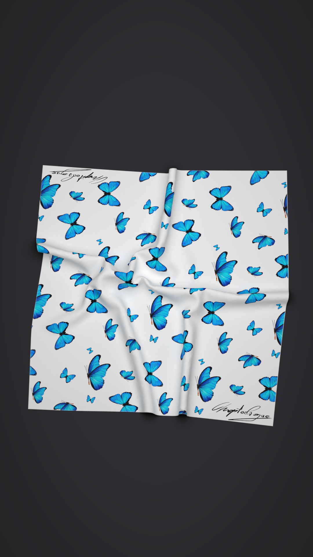 Sapphire Wings Foulard Il mio negozio